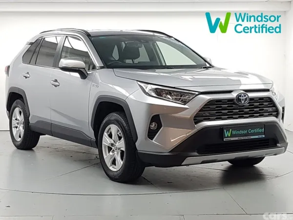 Toyota RAV4 SUV, Petrol Hybrid, 2021, Grey