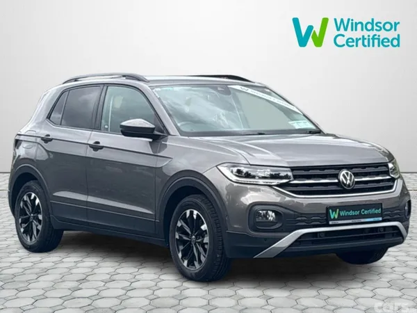 Volkswagen T-Cross Hatchback, Petrol, 2021, Grey