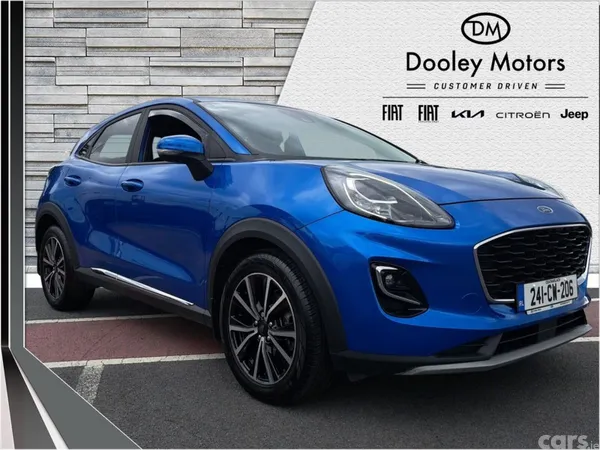 Ford Puma MPV, Petrol Hybrid, 2024, Blue