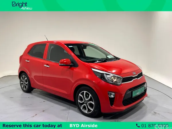 Kia Picanto Hatchback, Petrol, 2018, Red