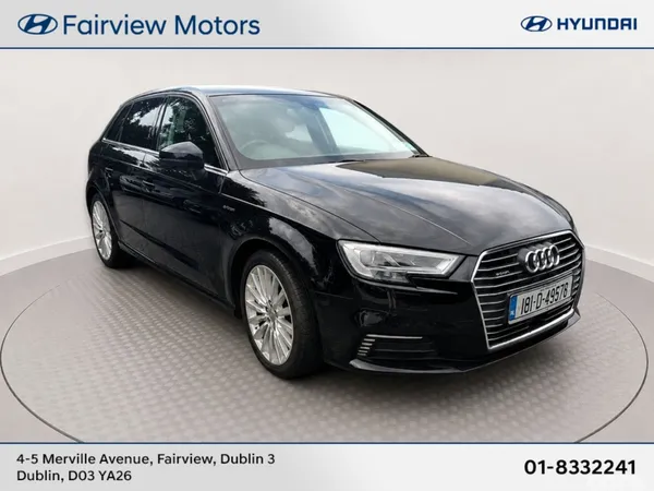 Audi A3 Hatchback, Petrol Plug-in Hybrid, 2018, Black