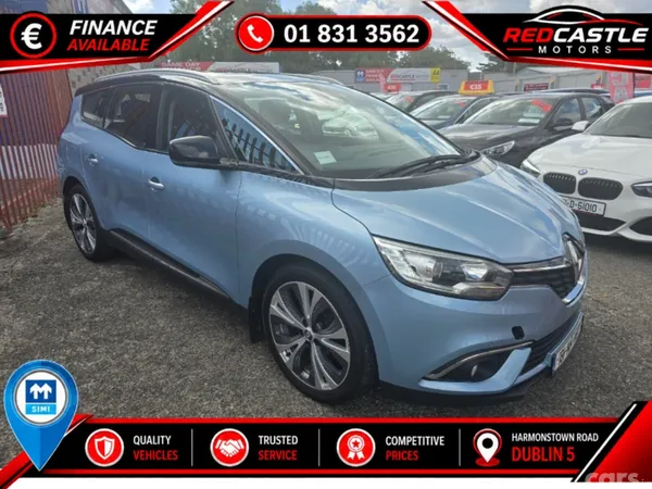 Renault Grand Scenic Hatchback, Diesel, 2018, Blue