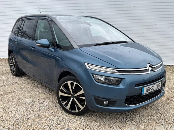 Citroen Grand C4 Picasso MPV, Diesel, 2016, Blue