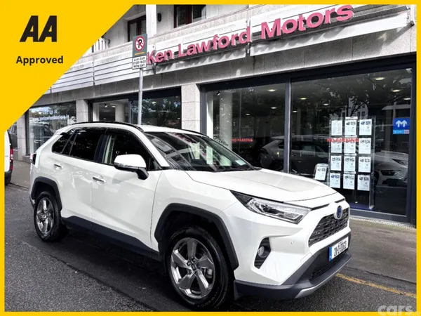 Toyota RAV4 SUV, Petrol Hybrid, 2021, White