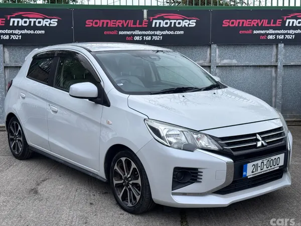 Mitsubishi Mirage Hatchback, Petrol, 2021, White
