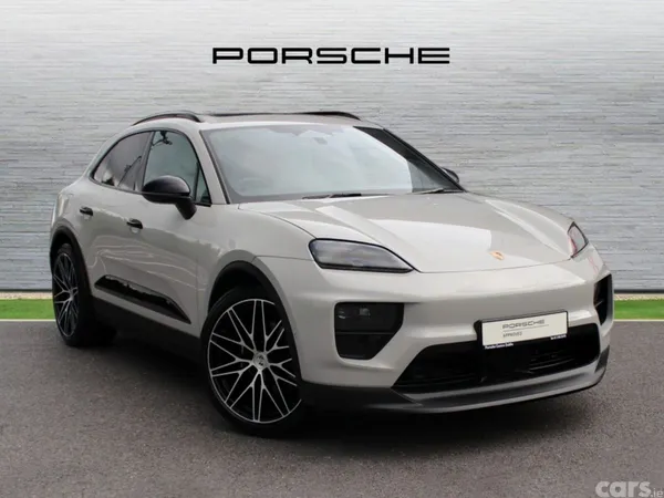 Porsche Macan SUV, Electric, 2026, Grey
