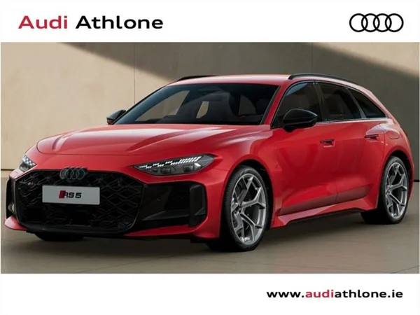 Audi RS5 Estate, Petrol Plug-in Hybrid, 2027, Red