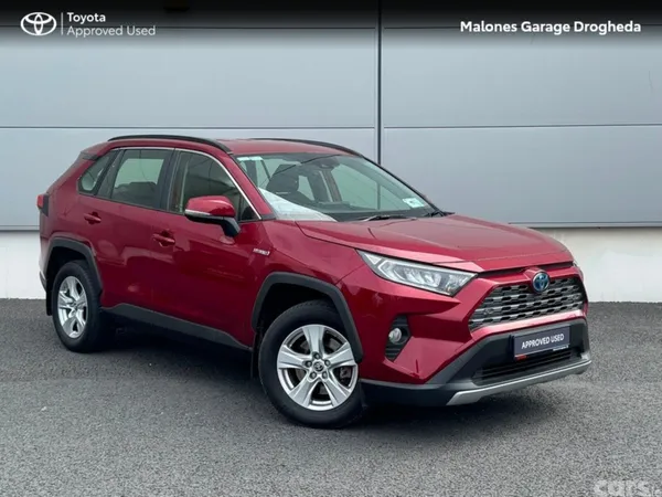 Toyota RAV4 SUV, Petrol Hybrid, 2023, Red