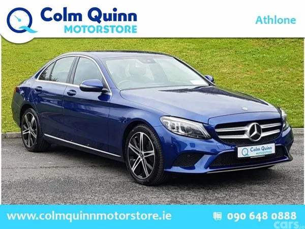 Mercedes-Benz C-Class Saloon, Petrol, 2020, Blue
