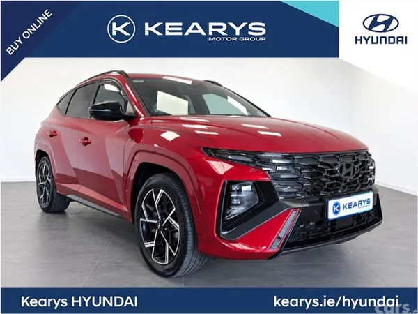 Hyundai Tucson SUV, Petrol Plug-in Hybrid, 2024, Red
