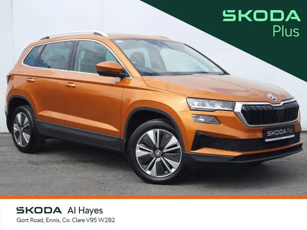 Skoda Karoq SUV, Diesel, 2023, Orange