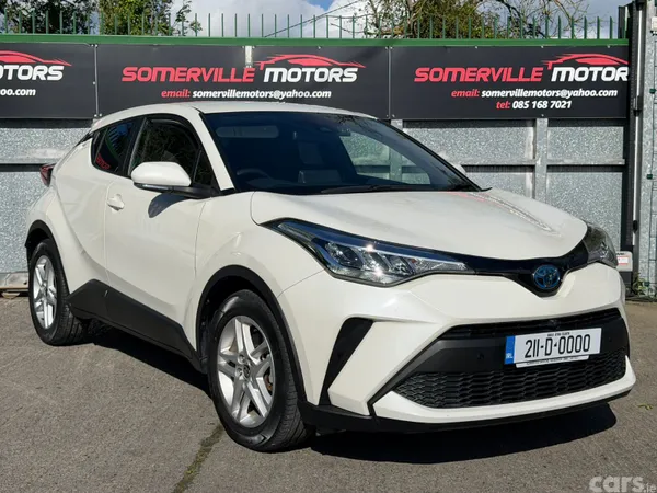 Toyota C-HR Hatchback, Petrol Hybrid, 2021, White