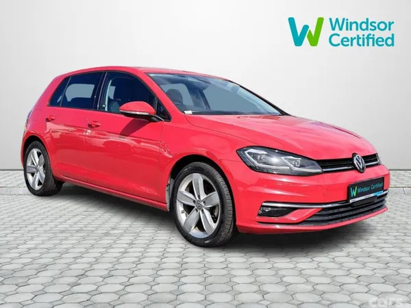 Volkswagen Golf Hatchback, Petrol, 2018, Red