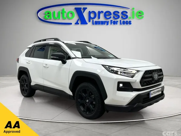 Toyota RAV4 SUV, Petrol Hybrid, 2023, White