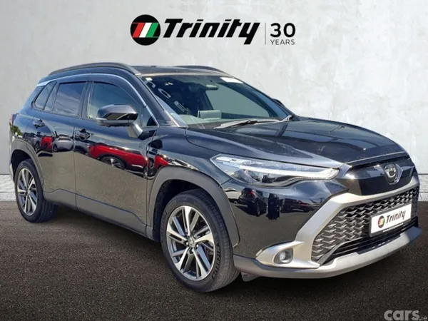 Toyota Corolla Cross SUV, Petrol Hybrid, 2024, Black