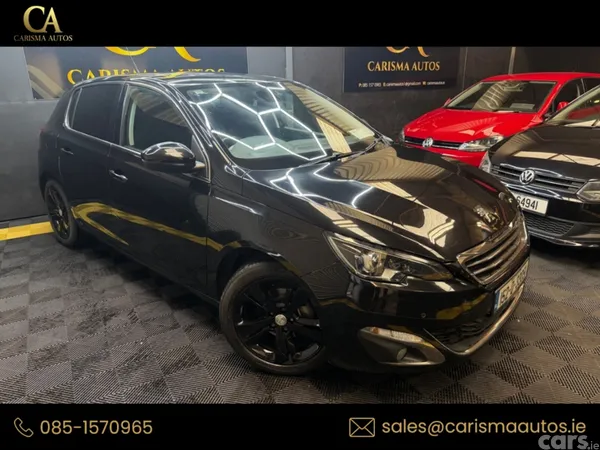 Peugeot 308 Hatchback, Petrol, 2015, Black