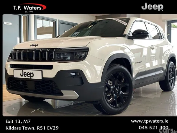 Jeep Avenger SUV, Petrol Hybrid, 2027, White