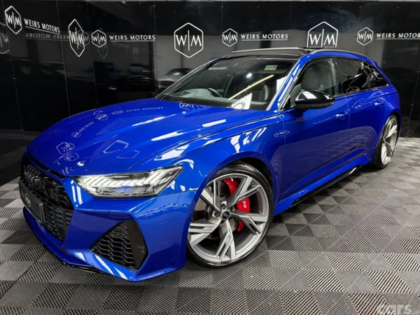 Audi RS6 Estate, Petrol, 2023, Blue