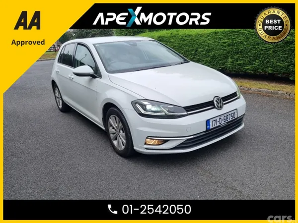 Volkswagen Golf Hatchback, Petrol, 2017, White