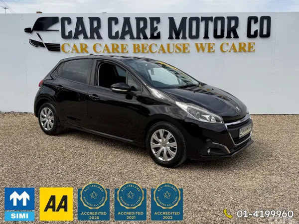 Peugeot 208 Hatchback, Petrol, 2017, Black