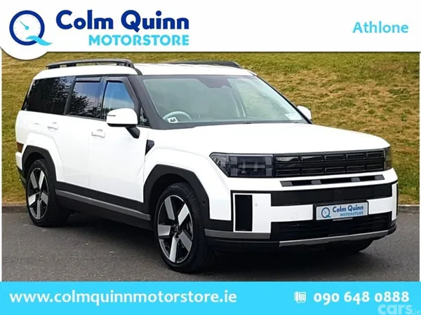 Hyundai Santa Fe SUV, Petrol Plug-in Hybrid, 2025, White