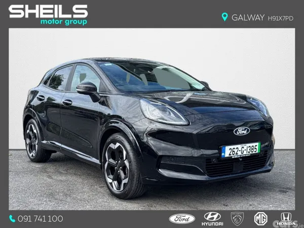 Ford Puma MPV, Electric, 2026, Black