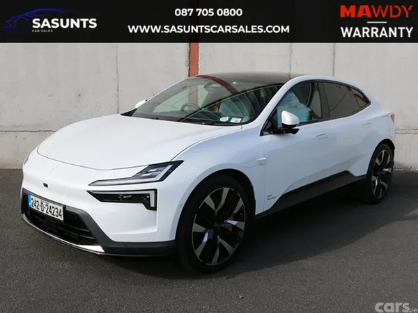 Polestar 4 Hatchback, Electric, 2024, White