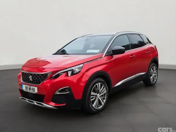 Peugeot 3008 MPV, Diesel, 2018, Red