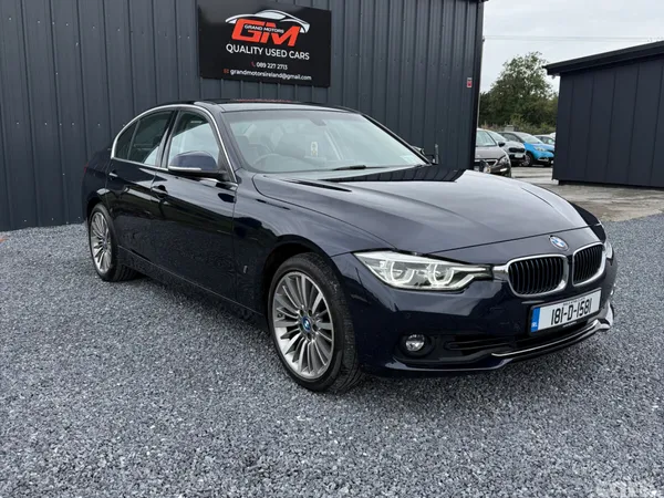 BMW 3-Series Saloon, Petrol Plug-in Hybrid, 2018, Blue