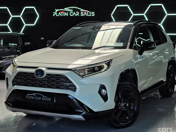 Toyota RAV4 SUV, Petrol Hybrid, 2019, White