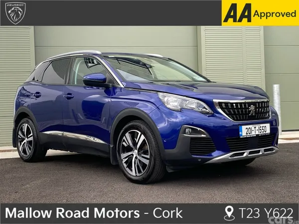 Peugeot 3008 SUV, Petrol, 2020, Blue