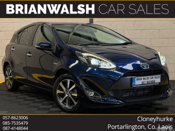 Toyota Aqua Hatchback, Petrol Hybrid, 2019, Blue