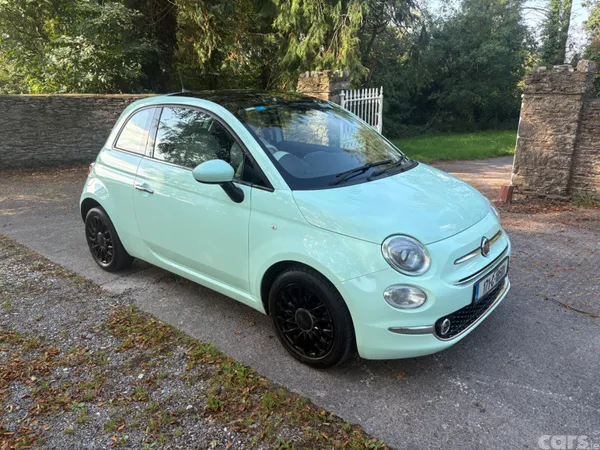Fiat 500 Hatchback, Petrol, 2017, Green