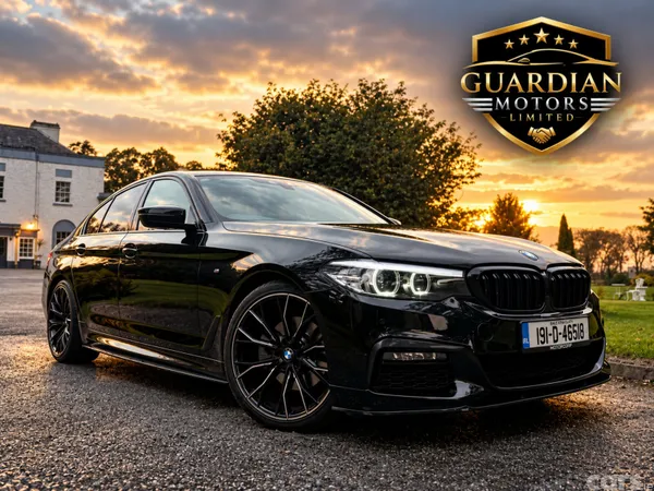 BMW 5-Series Saloon, Diesel, 2019, Black