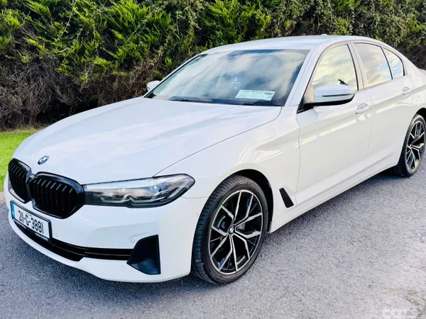 BMW 5-Series Saloon, Diesel, 2021, White