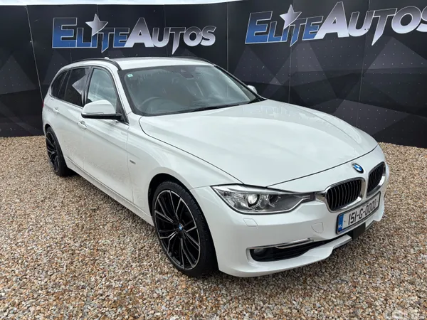 BMW 3-Series Estate, Diesel, 2015, White