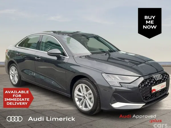Audi A3 Saloon, Petrol, 2026, Grey