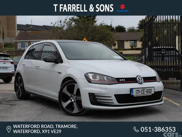 Volkswagen Golf Hatchback, Petrol, 2017, White