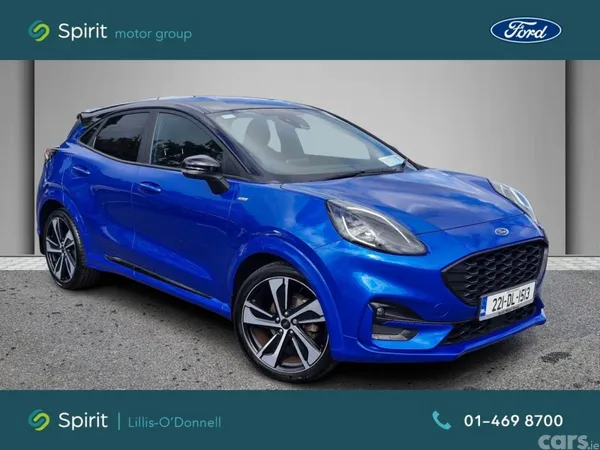 Ford Puma MPV, Petrol Hybrid, 2022, Blue
