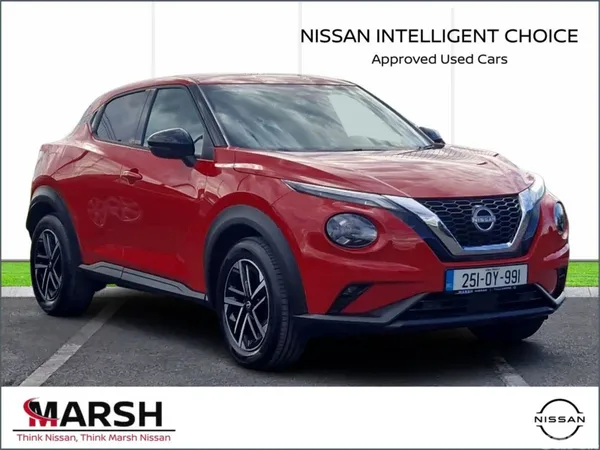 Nissan Juke SUV, Petrol, 2025, Red