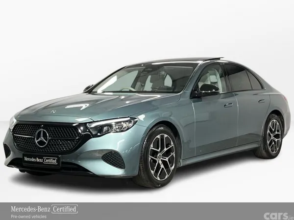 Mercedes-Benz E-Class Saloon, Diesel Hybrid, 2024, Silver