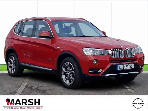 BMW X3 SUV, Diesel, 2017, Red