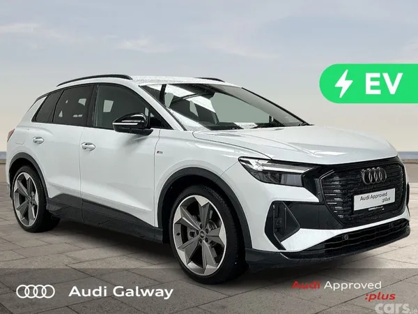 Audi Q4 e-tron SUV, Electric, 2026, White