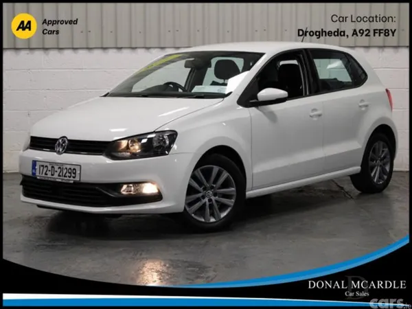 Volkswagen Polo Hatchback, Petrol, 2017, White
