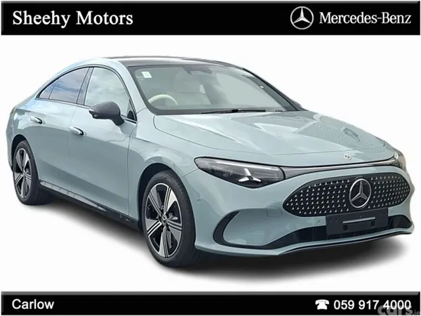 Mercedes-Benz CLA Coupe, Electric, 2027, Green