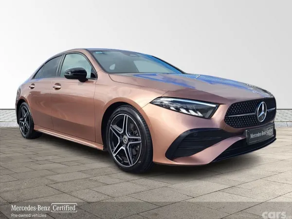 Mercedes-Benz A-Class Saloon, Diesel, 2023, Gold