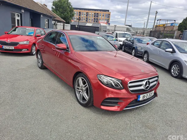Mercedes-Benz E-Class Saloon, Diesel, 2018, Red