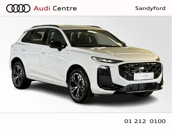 Audi Q3 SUV, Petrol Plug-in Hybrid, 2026, White