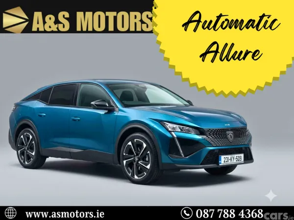 Peugeot 408 Hatchback, Petrol, 2023, Blue