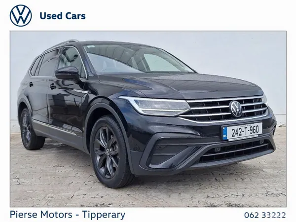 Volkswagen Tiguan Allspace SUV, Diesel, 2024, Black